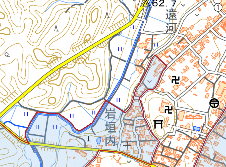 一志町波瀬の一部