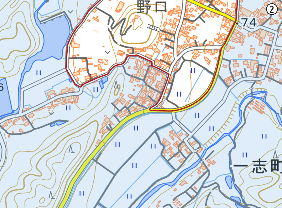 一志町波瀬の一部